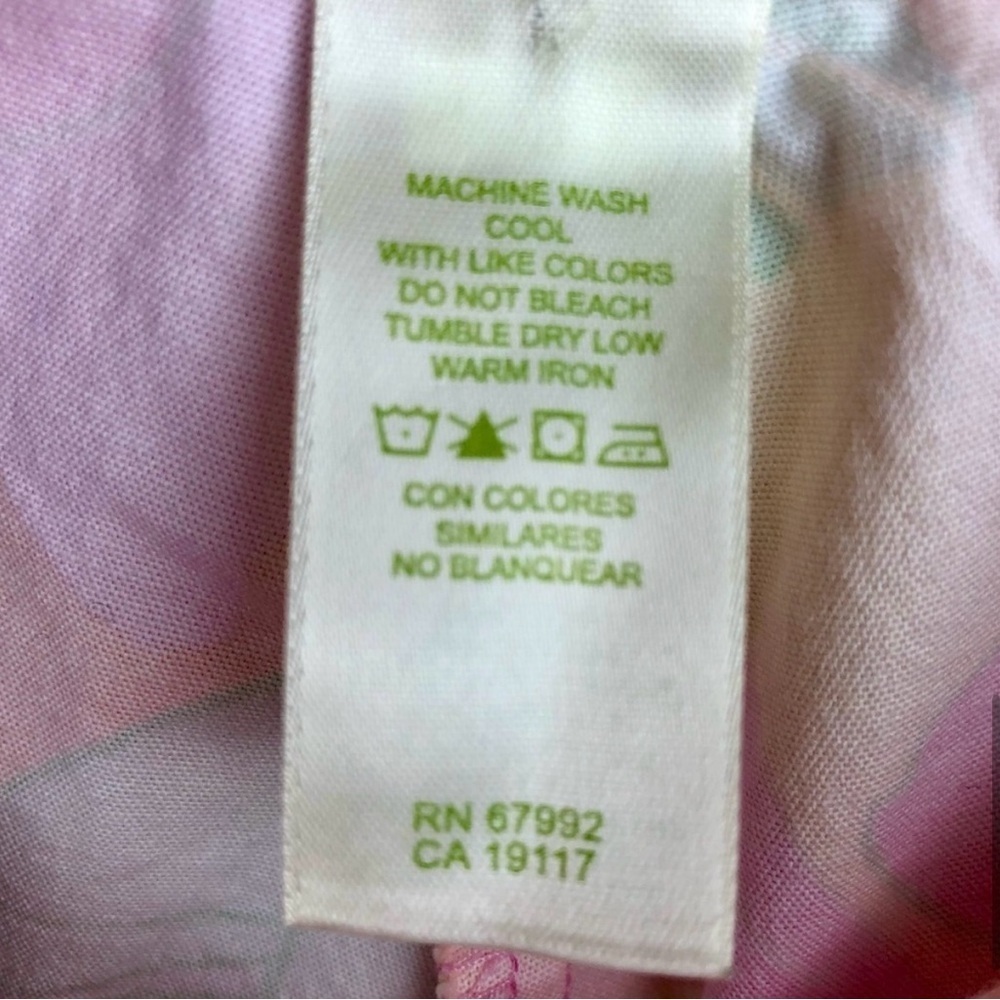 Sigrid Olsen mod pastel floral ankle pants - Size: 6 - Picture 12 of 12